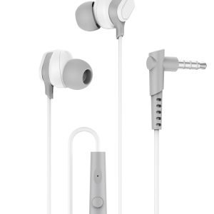 Auriculares Manos Libres con Carcasa de Plástico, Micrófono y Control