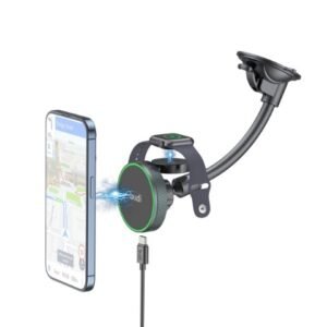 Cargador Inalámbrico Magnético 2 en 1 para Auto – Carga Rápida - Para Teléfonos y iWatch - Imagen 4