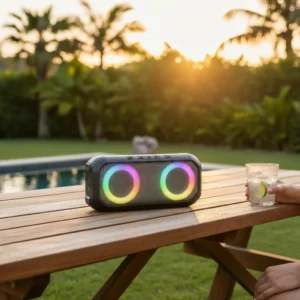 Parlante Inalámbrico TWS 40W con Batería de 4000mAh – Resistente al Agua IPX6 - Imagen 4