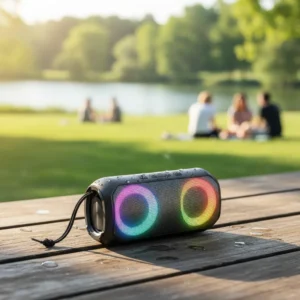 Parlante Inalámbrico TWS 40W con Batería de 4000mAh – Resistente al Agua IPX6 - Imagen 8
