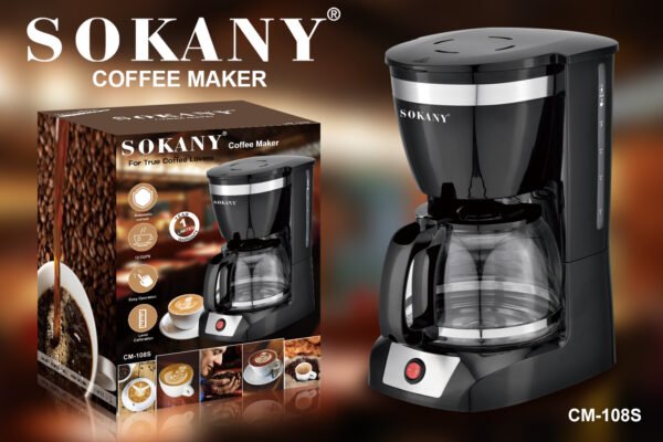 Cafetera Filtro Sokany
