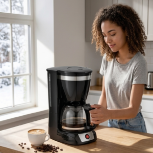 Cafetera Filtro Sokany 12 Tazas Facil Operación Y Limpieza - Imagen 4