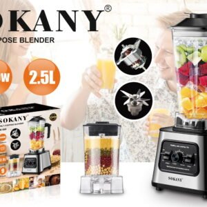 Licuadora Multi Propósito Sokany 2.5l 6000w Muy Potente - Imagen 1
