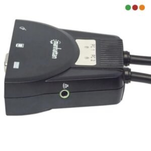 KVM para 2 PC | VGA y USB | c/Audio | Manhattan - Imagen 3