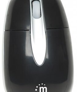 Mouse USB MH3 1000 dpi Negro BOX Manhattan - Imagen 3