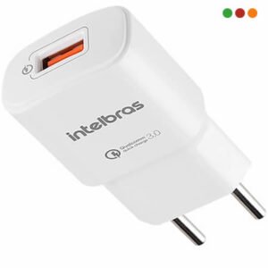 Cargador 220v a USB H - Quick Charg EC 1 | Blanco - INTELBRAS - Imagen 1