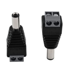 Seg. CCTV |  Conector National Macho P4 /12v x 10 unidades | INTELBRAS - Imagen 2