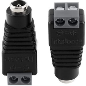 Seg. CCTV | Conector National Hembra P4 /12v x 10 unidades | INTELBRAS - Imagen 1