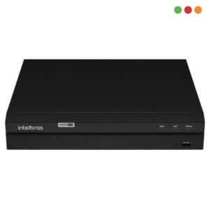 Seg. CCTV | DVR - XVR 1080p  4 Canales MHDX 1304 | Analitica Inte. - INTELBRAS - Imagen 1