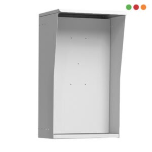 TOTEM CARGADOR ELEC. PROTECTOR | Alto: 45 / Prof: 20cm | Negro | 450G - PROTECTM - Imagen 4