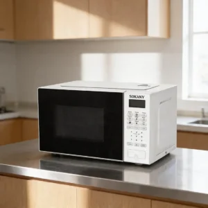 Microondas Sokany 1100 W 20l Pantalla Led Bloqueo Para Niños - Imagen 2
