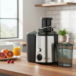 Extractor De Jugo Sokany A.inox. 800w 2 Velocidades Plateado - Imagen 5