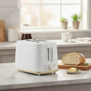 Tostadora Sokany Con Bandeja Recogedor Potencia 780w Blanco - Imagen 8