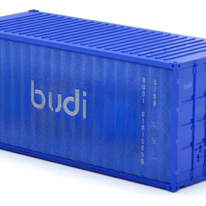 Parlante Inalambrico Budi Tws Stereo Bateria Intercambiable Azul - Imagen 2