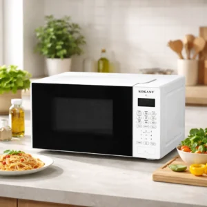 Microondas Sokany 1100 W 20l Pantalla Led Bloqueo Para Niños - Imagen 3