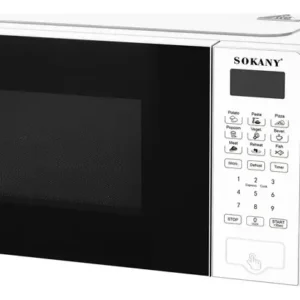 Microondas Sokany 1100 W 20l Pantalla Led Bloqueo Para Niños - Imagen 4