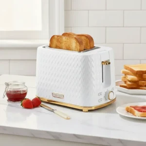 Tostadora Sokany Con Bandeja Recogedor Potencia 780w Blanco - Imagen 2