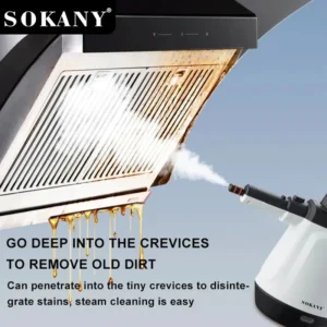Limpiador A Vapor Sokany 2000w 450ml 3 Bares De Presión - Imagen 2