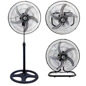 Ventilador 3 en 1, de pie, pared piso Sokany