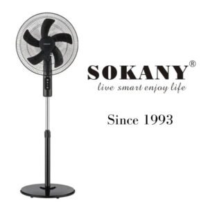 Ventilador de pie Sokany 5 aspas 3 velocidades
