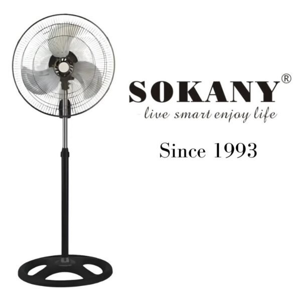Ventilador De Pie Oscilante Sokany