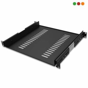 Racks - Estante 4P EXTRAIBLE - Prof. 40 cm NEGRO/ BD1U 400 | INTELBRAS - Imagen 1
