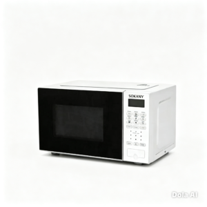 Microondas Sokany 1100 W 20l Pantalla Led Bloqueo Para Niños - Imagen 1