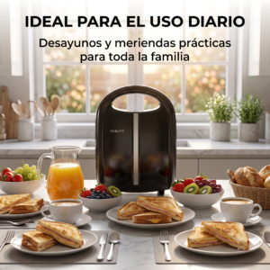 Sandwichera Sokany 4 Unidades Calidad Y Potencia 1400w - Imagen 3