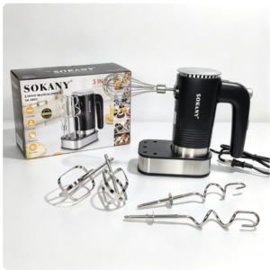 Batidora de Mano 3 en 1 Sokany SK-02001: Potencia y versatilidad en tu cocina - Imagen 2